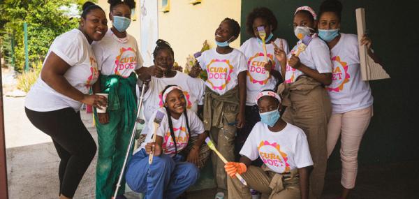 Nos ta bin huntu pa ferf. 